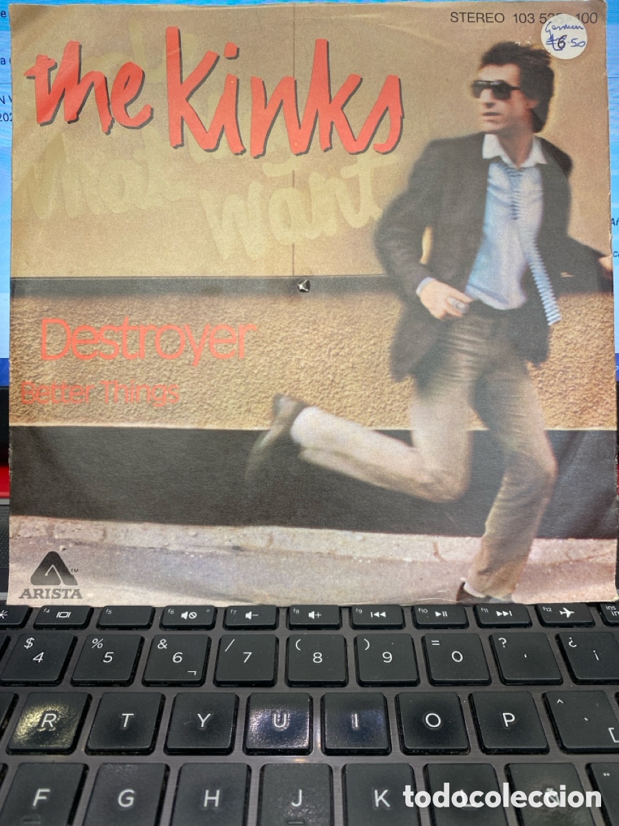 Discos de vinilo: THE KINKS - DESTROYER + BETTER THINGS SINGLE GERMANY - Foto 1