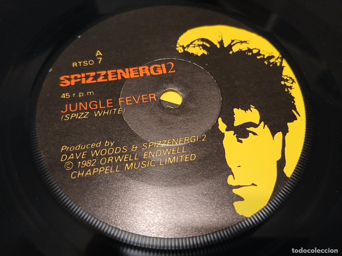 Discos de vinilo: Spizzenergi2 -Jungle fever- (1982) single 7&rdquo; - Foto 2