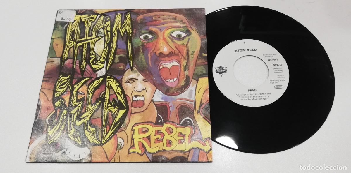 Discos de vinilo: SCO103-Atom Seed - Rebel (7&rdquo;, Single) - Foto 1