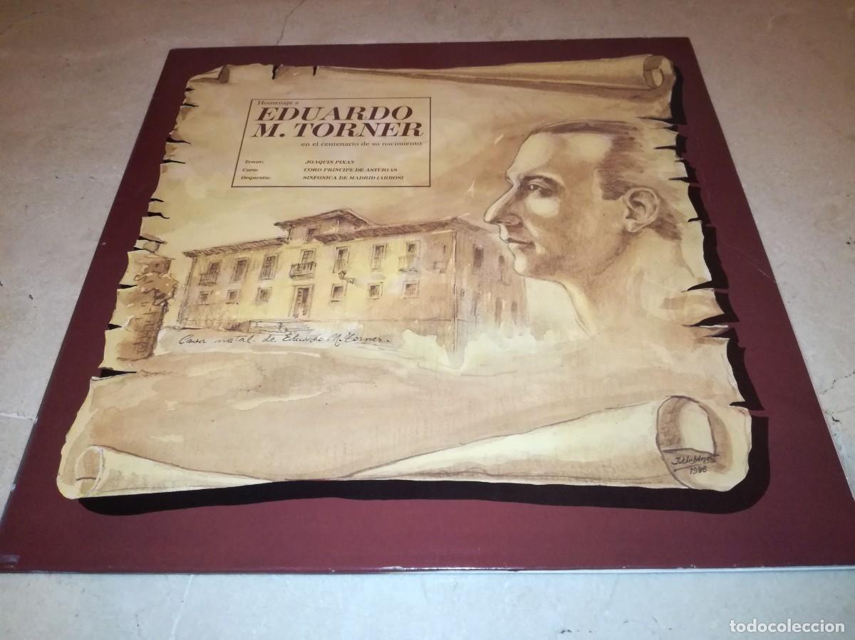 Dischi in vinile: HOMENAJE A EDUARDO M. TORNER-ORQUESTA SINFONICA DE MADRID-GATEFOLD-VINILO EN EXCELENTE ESTADO