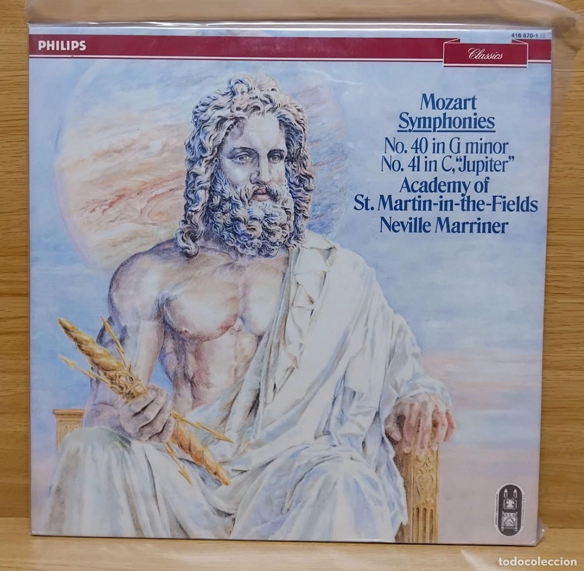 Discos de vinilo: LP / VINILO - MOZART SINPHONIES - 40 - 41 JUPITER (PHILIPS CLASSICS) - Foto 1