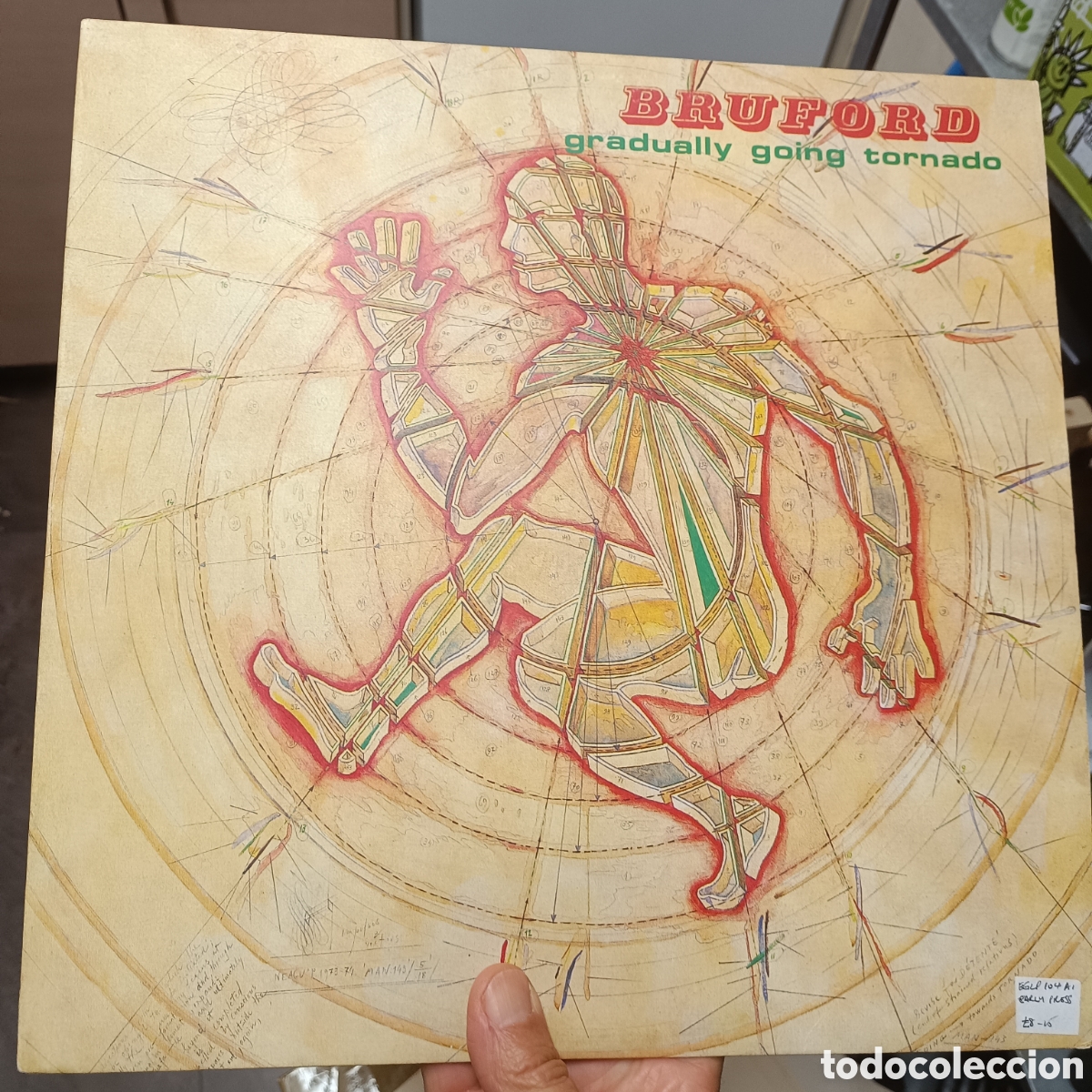 Discos de vinilo: Bruford &lrm;&ndash; Gradually Going Tornado - Foto 1