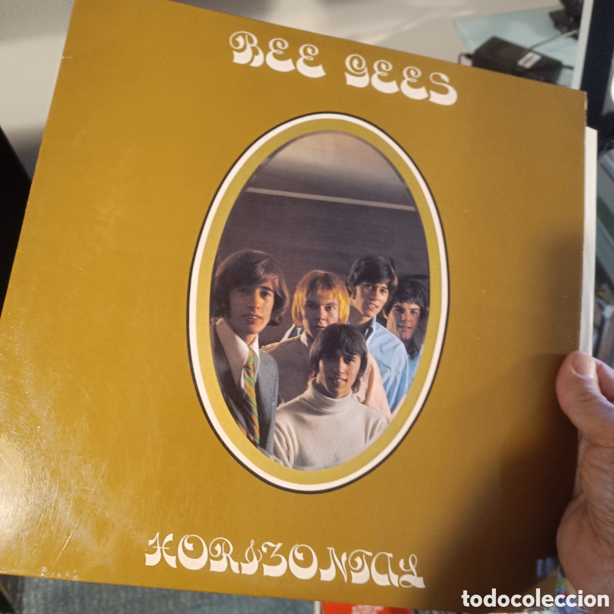 Discos de vinilo: Bee Gees &ndash; Horizontal (Mono, Edici&oacute;n UK) - Foto 1
