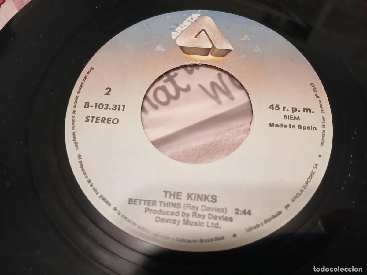 Discos de vinilo: The Kinks -Destroyer- (1981) single 7&rdquo; - Foto 2