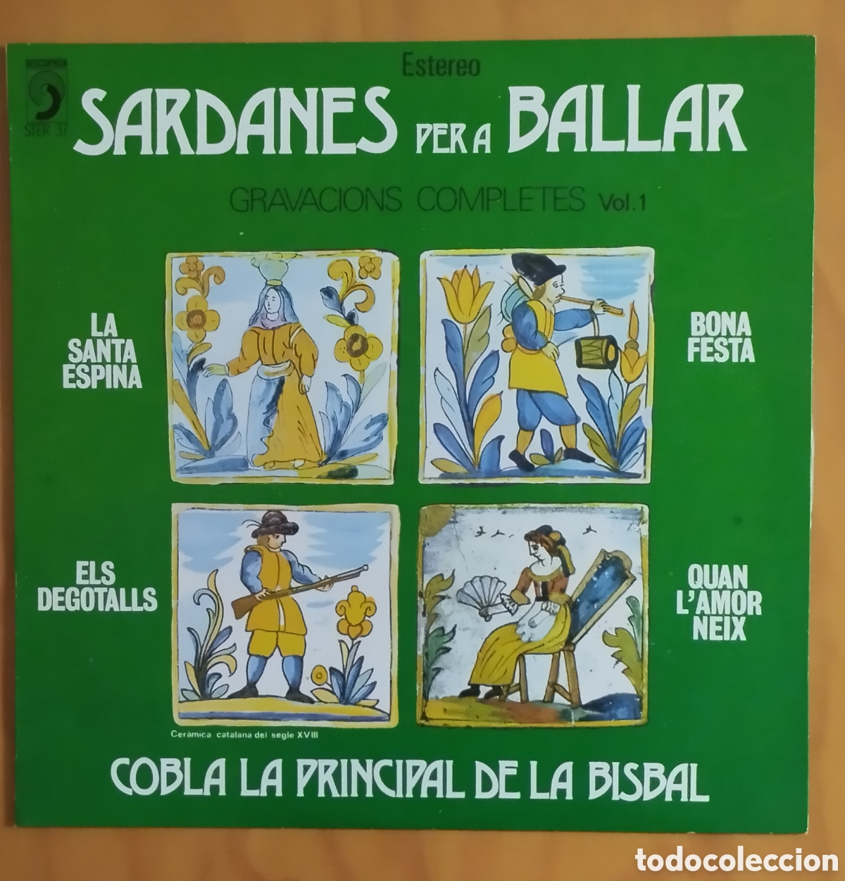 Discos de vinilo: 4 LP SARDANES PER A BALLAR, COMPLETES - Foto 2