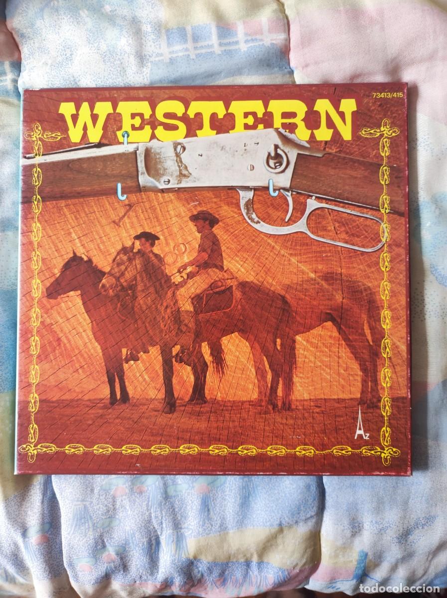Discos de vinilo: Western Box 3lps caja - Foto 1