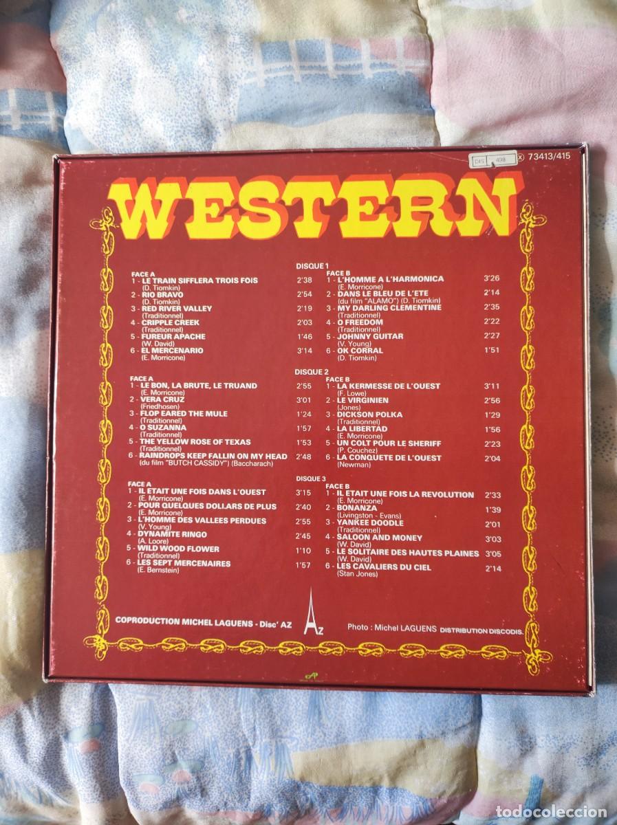Discos de vinilo: Western Box 3lps caja - Foto 2