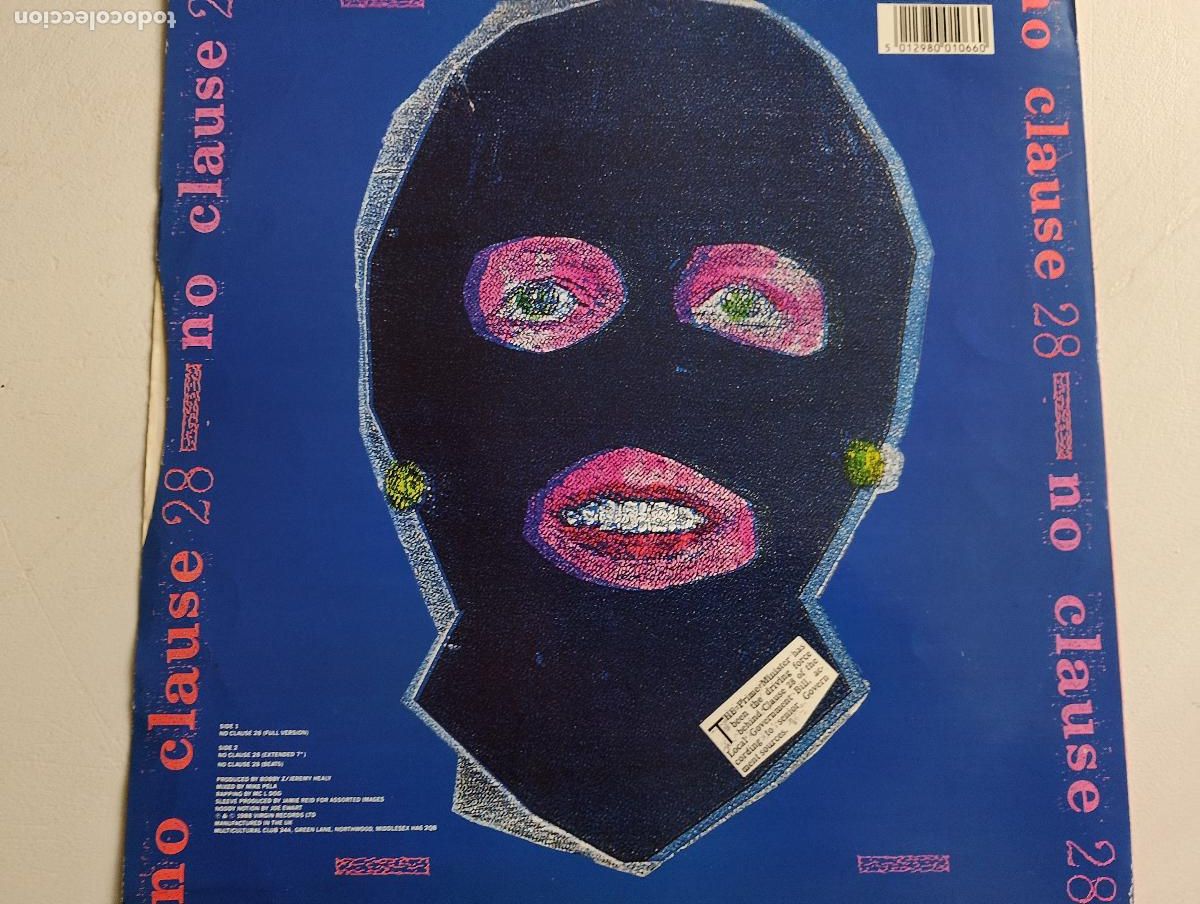 Discos de vinilo: By George &lrm;&ndash; No Clause 28 1988 - Foto 3