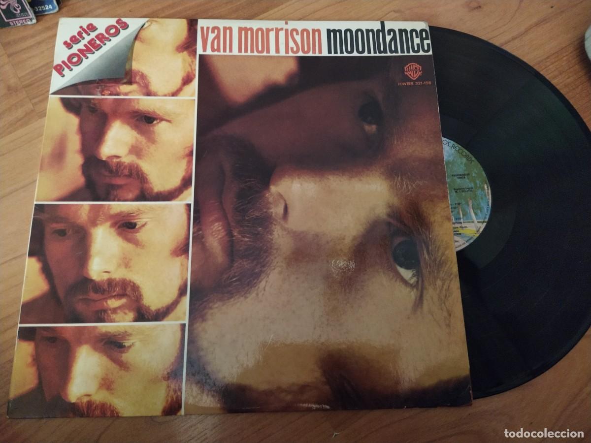 Discos de vinilo: Van Morrison lp Moondance spa serie pioneros - Foto 1