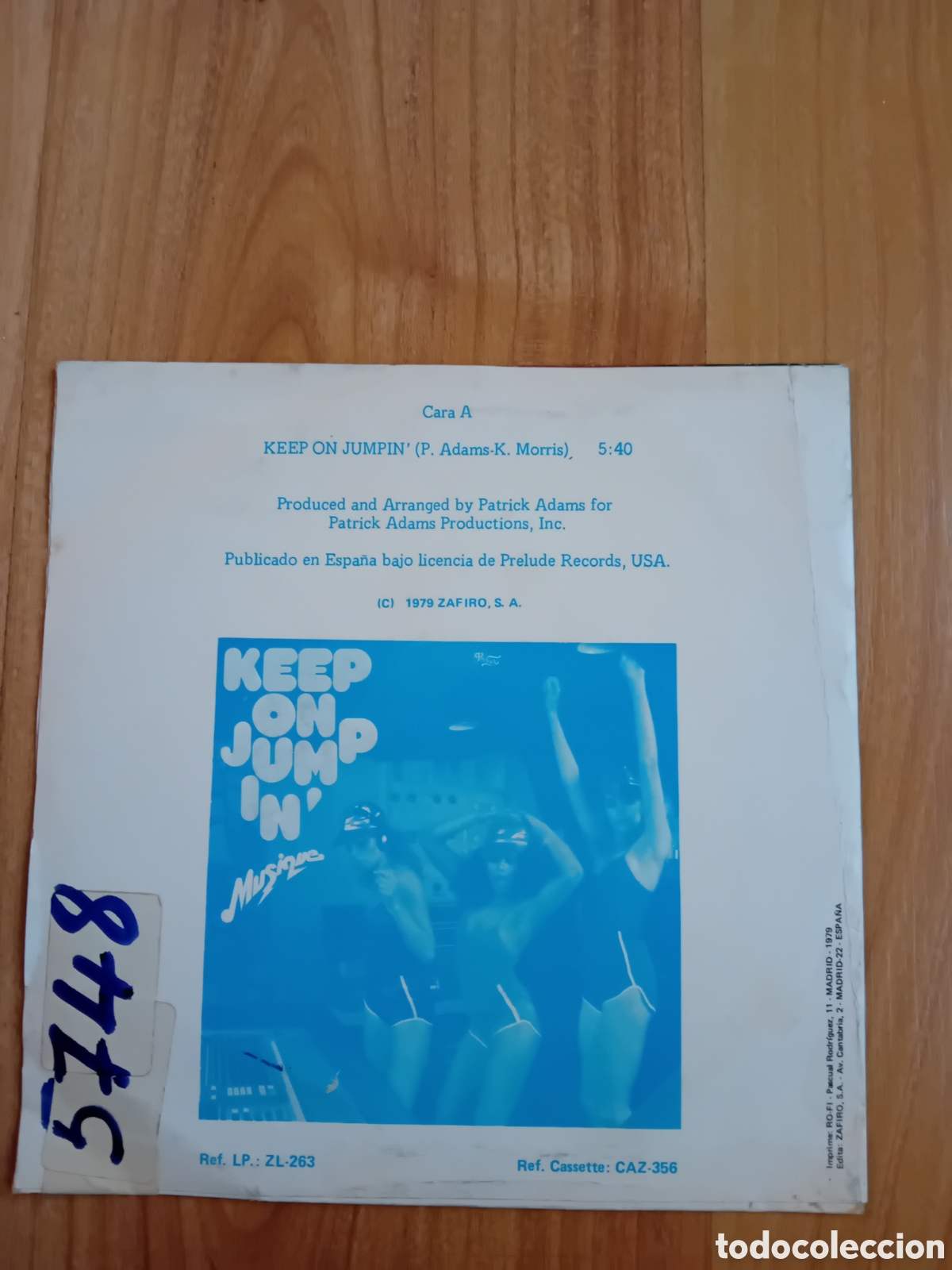 Discos de vinilo: MUSIQUE. KEEP ON JUMP IN - Foto 2