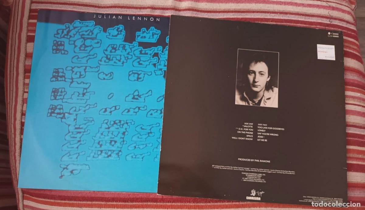 Discos de vinilo: JULIAN LENNON - VALOTTE - LP - Foto 4