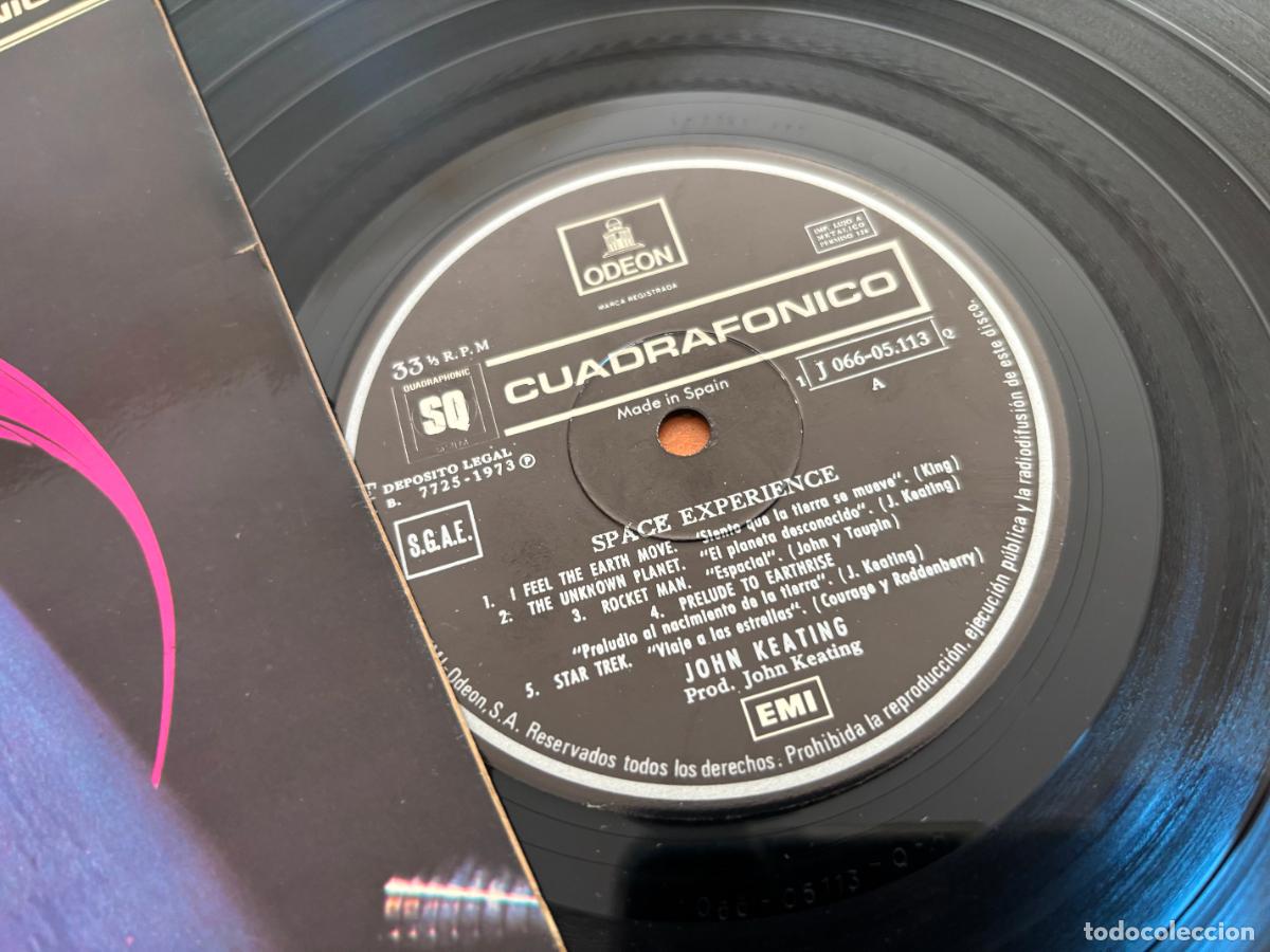 Discos de vinilo: JOHN KEATING (SPACE EXPERIENCE) LP ESPA&Ntilde;A 1973 (B-54) - Foto 2