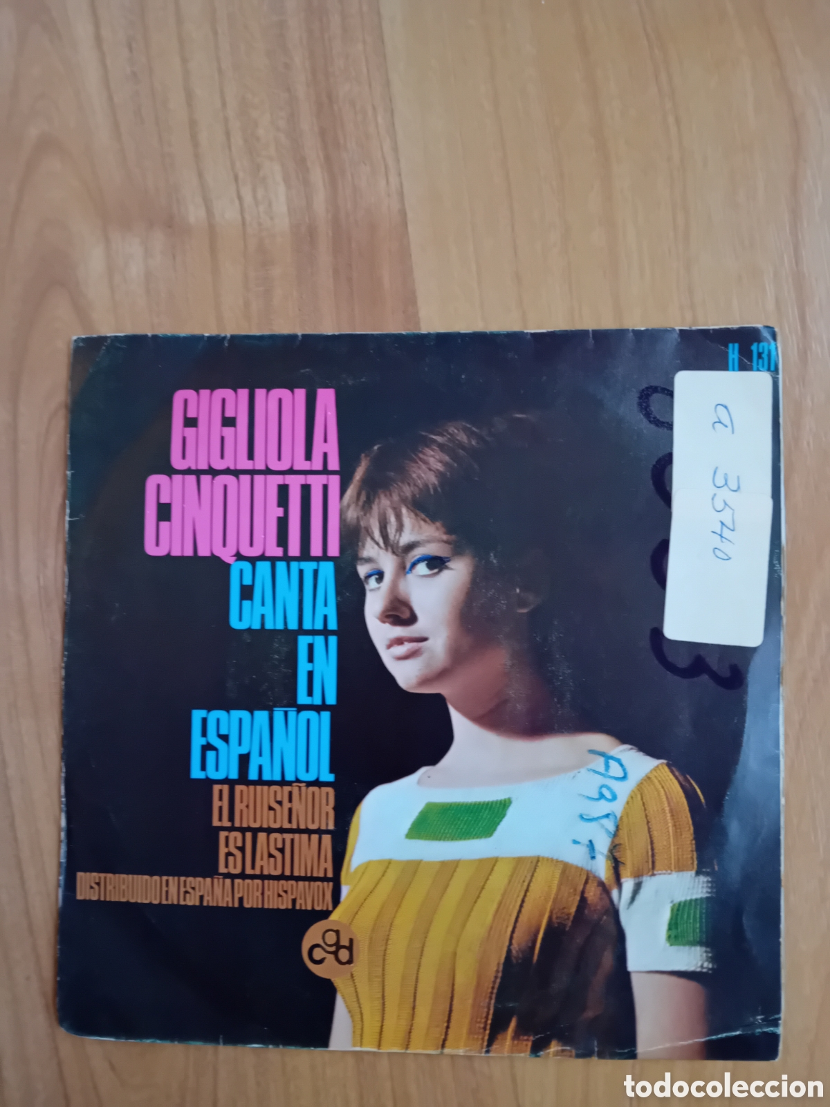 Discos de vinilo: GIGLIOLA CINQUETTI. EL RUISE&Ntilde;OR - Foto 1
