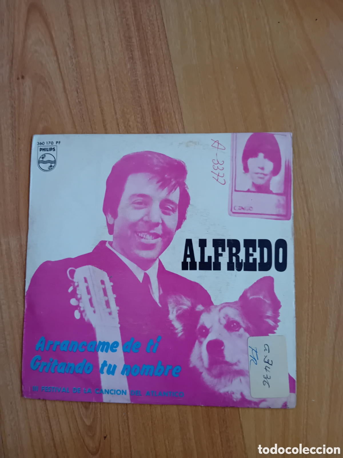 Discos de vinilo: ALFREDO. ARRANCAME DE TI - Foto 1