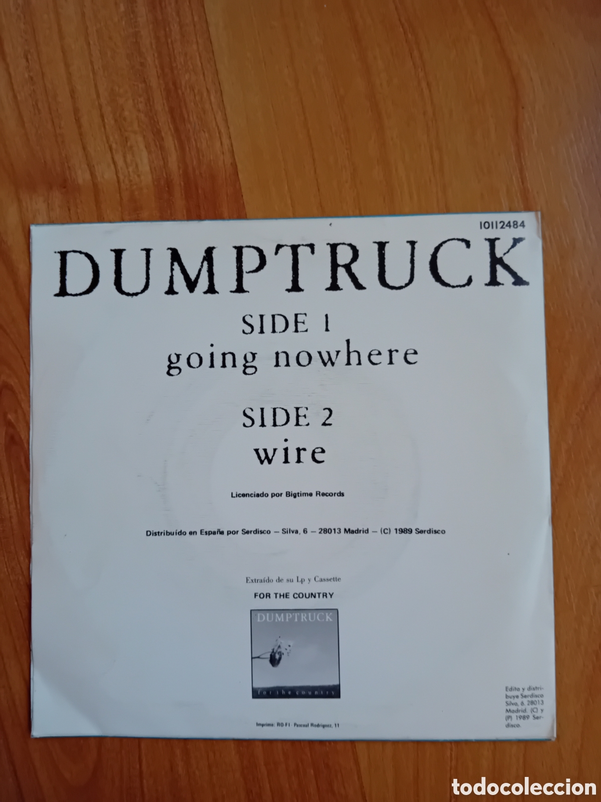 Discos de vinilo: DUMTRUCK. GOING NOWHERE - Foto 2