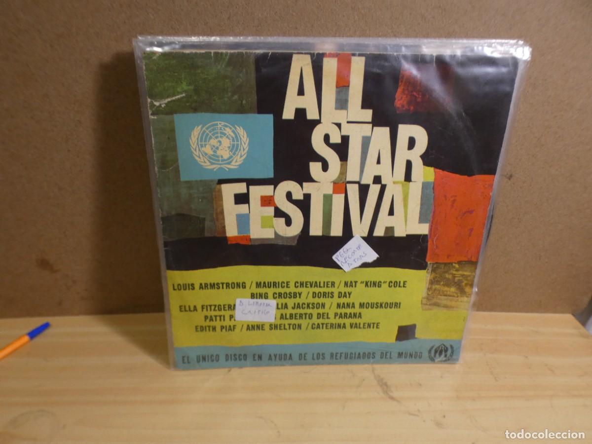 Discos de vinilo: ARKANSAS1980 EXPRO1025 VINILO LEVE USO CORRECTO ALL STAR FESTIVAL PEQ RECORTE ATRAS A LIMPIAR CRITIC