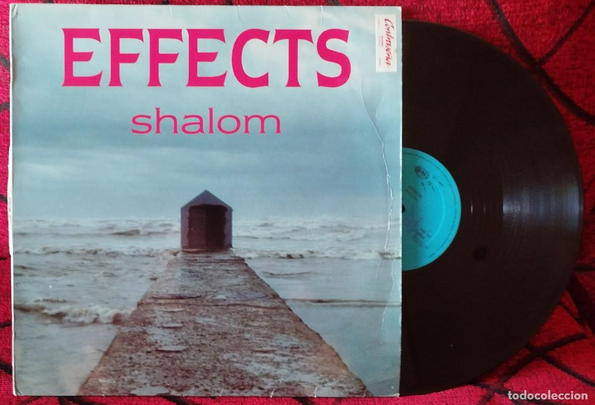 Discos de vinilo: EFFECTS ** Shalom ** MAXI SINGLE VINILO 1990 - Foto 1