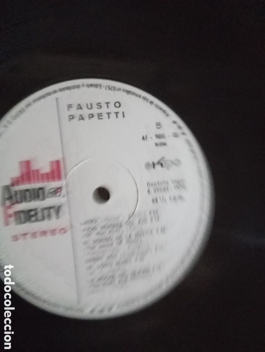Discos de vinilo: FAUSTO PAPETTI - EKIPO STEREO - 1970 - Foto 5