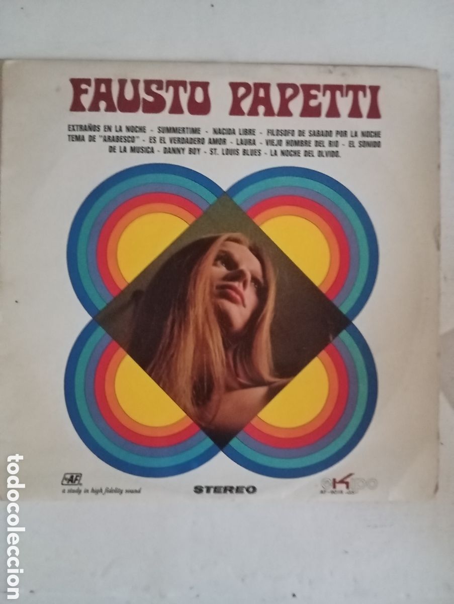 Discos de vinilo: FAUSTO PAPETTI - EKIPO STEREO - 1970 - Foto 1