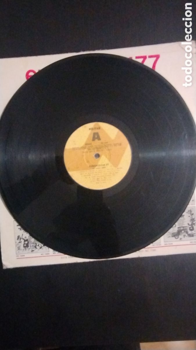 Discos de vinilo: Eurovisi&oacute;n 77 disco lp - Foto 3