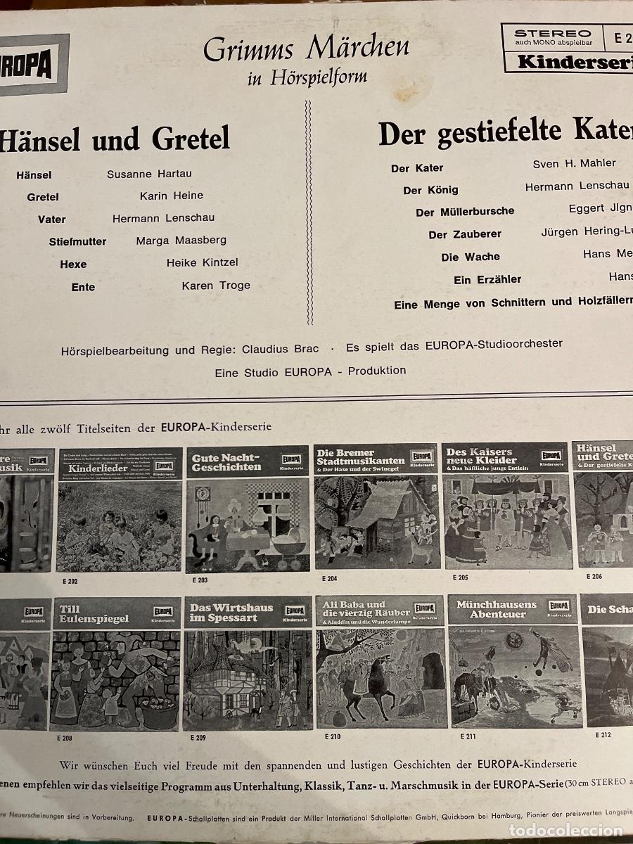 Discos de vinilo: M&auml;rchenplatten auf Deutsch - Foto 12