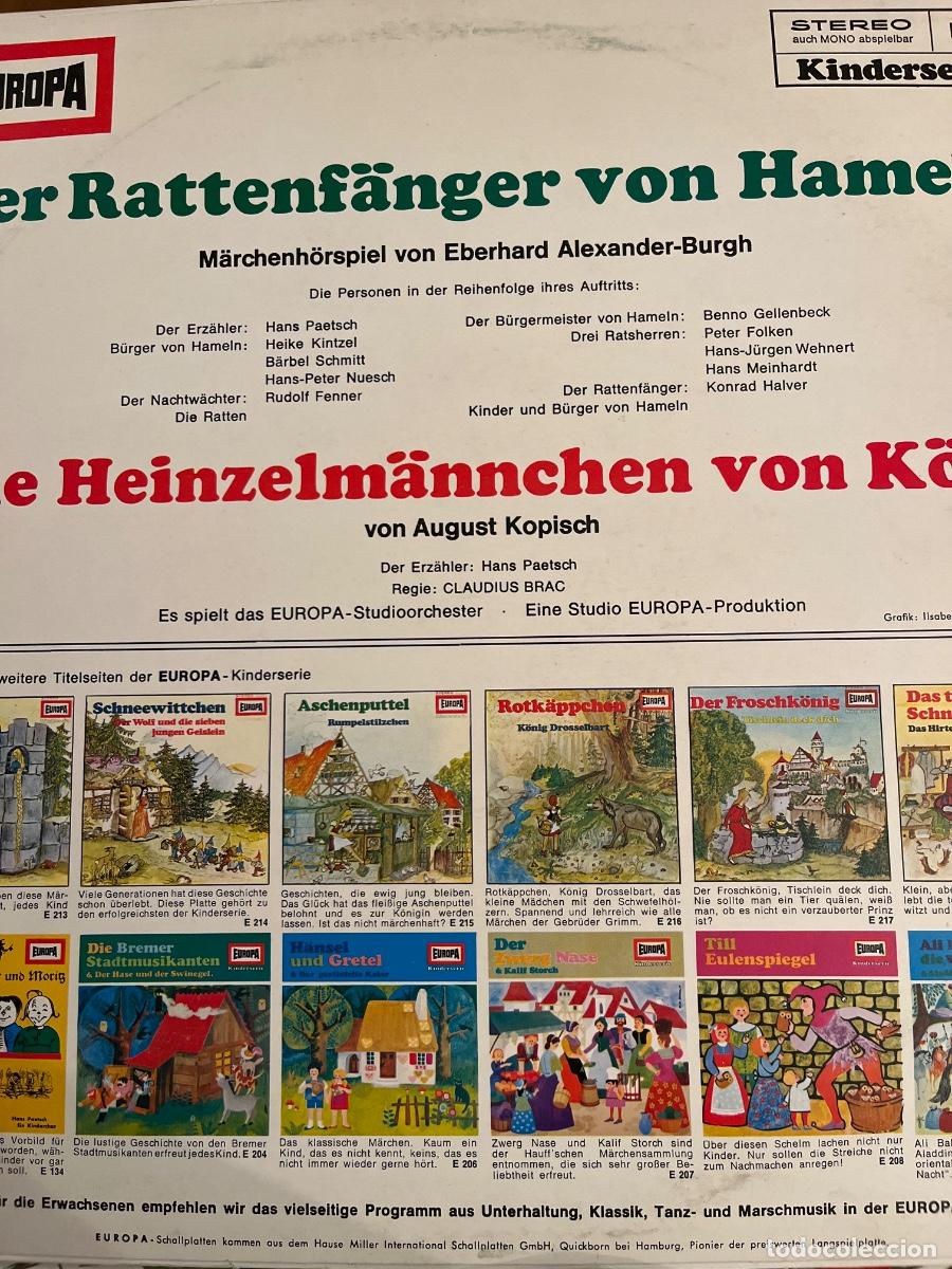 Discos de vinilo: M&auml;rchenplatten auf Deutsch - Foto 14