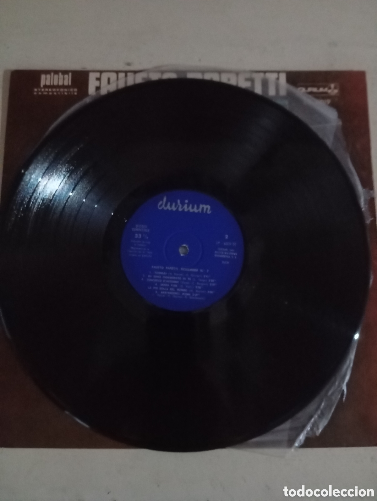 Discos de vinilo: FAUSTO PAPETTI - REMEMBER n&ordm; 7 - PALOBAL - 1971 - Foto 4