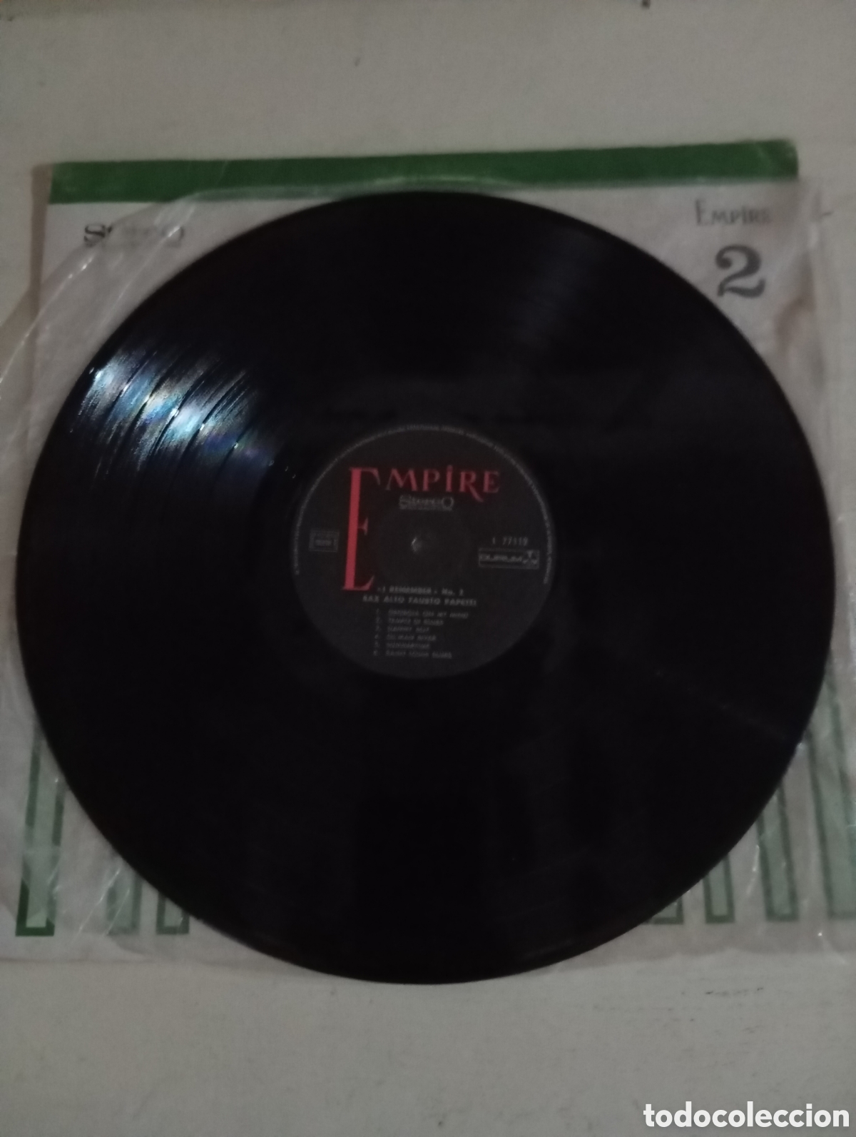 Discos de vinilo: FAUSTO PAPETTI - EMPIRE 2 - DURIUM - 1977 - Foto 3