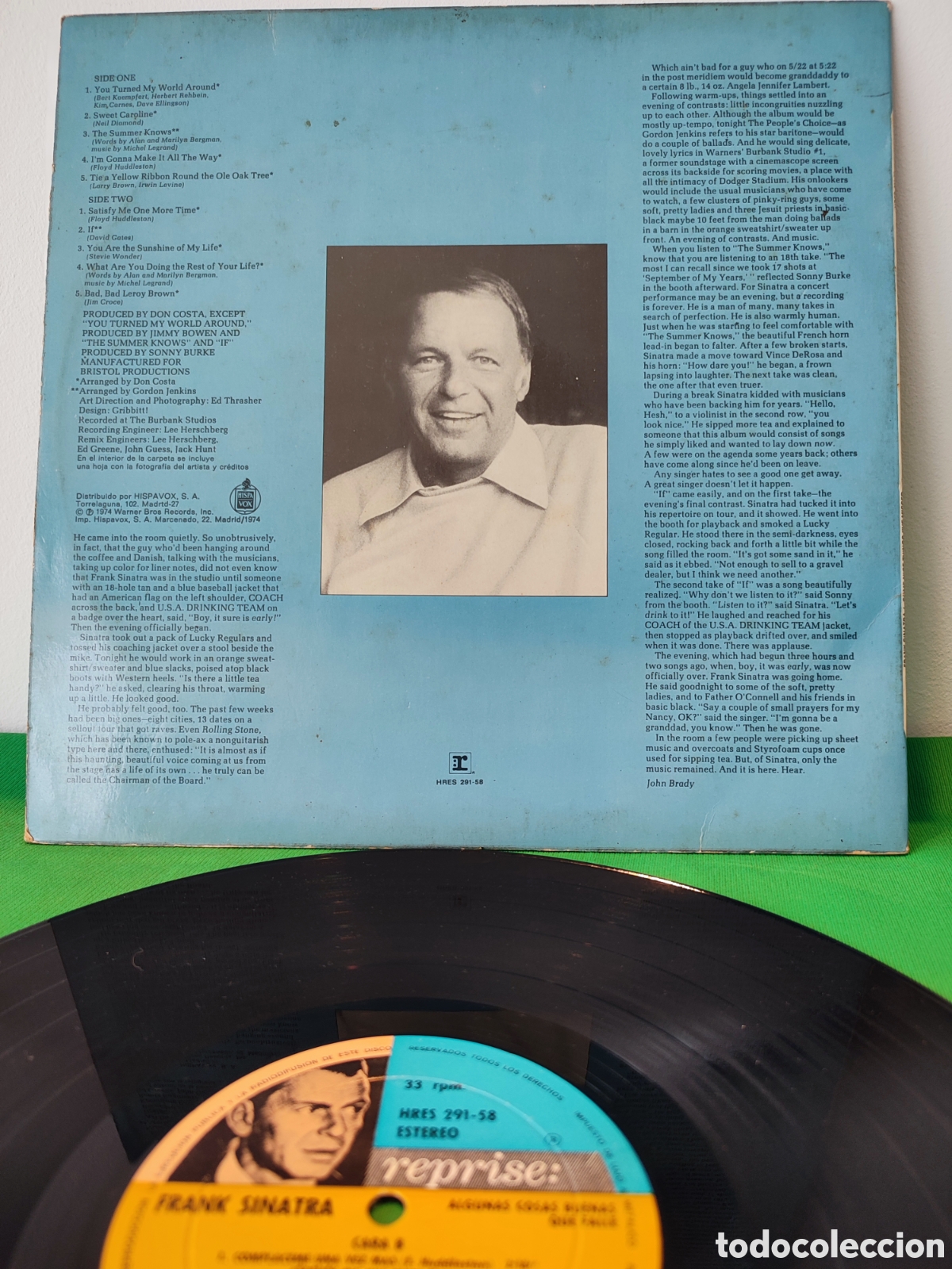 Discos de vinilo: Vinilo Frank Sinatra Some Nice Things Ive Missed - Foto 2