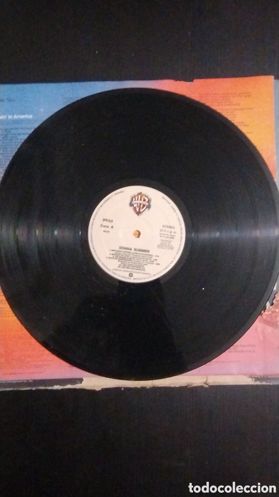 Discos de vinilo: Donna Summer LP WEA Espa&ntilde;a - Foto 5
