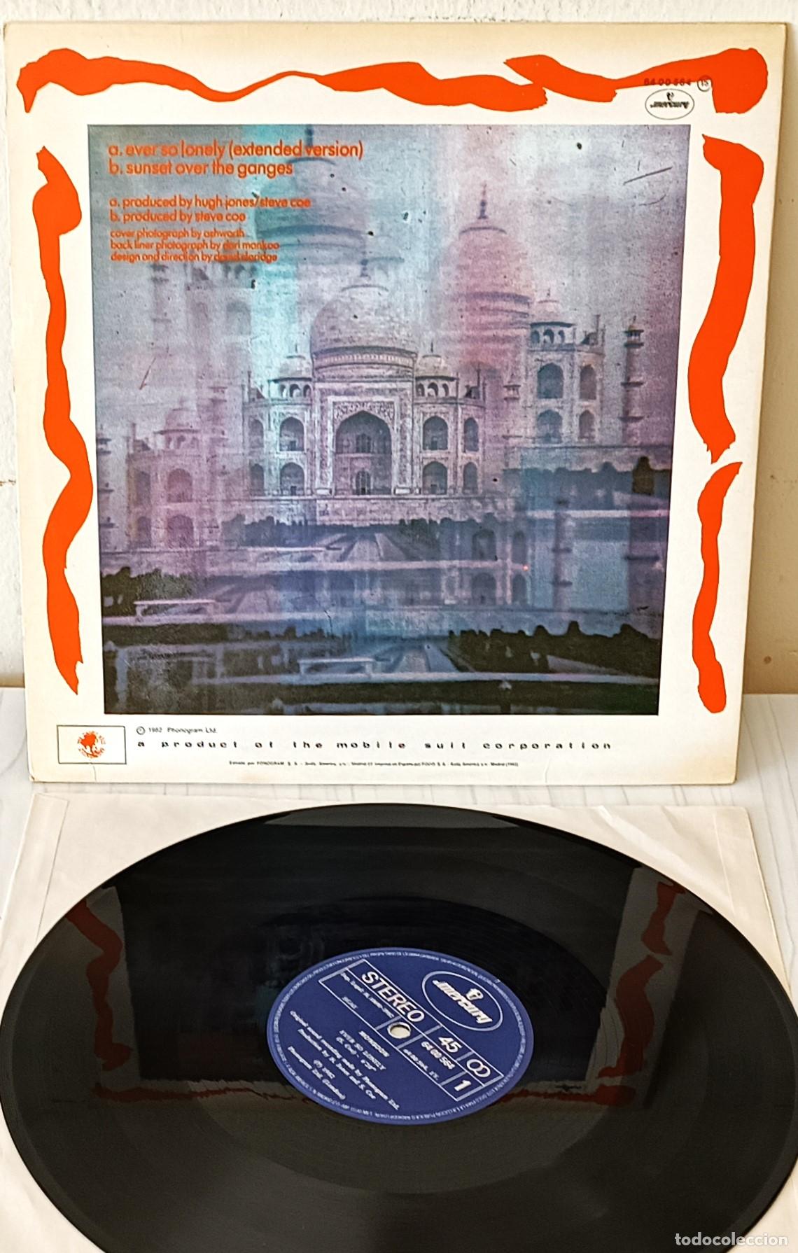 Discos de vinilo: MONSOON - EVER SO LONELY MAXI MERCURY - 1982 - Foto 2