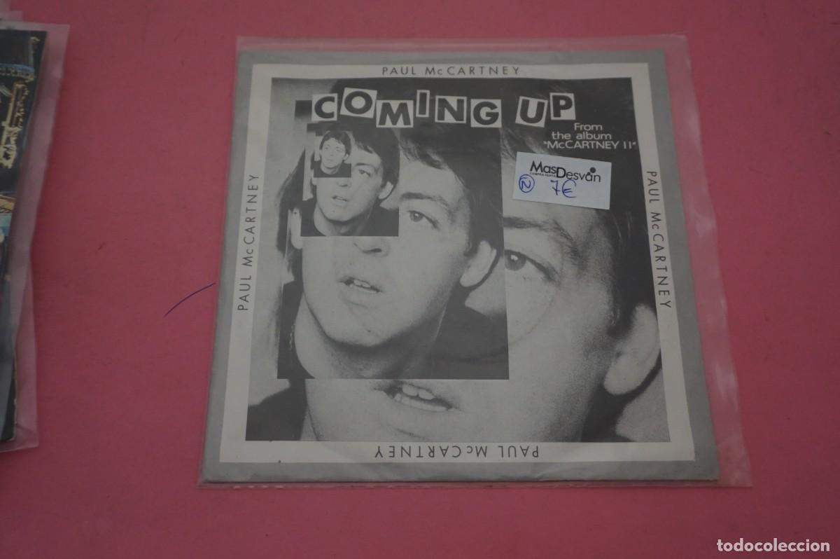 Discos de vinilo: SINGLE - PAUL MCCARTNEY - COMING UP / DISCO EN ESTADO EXCELENTE - Foto 1