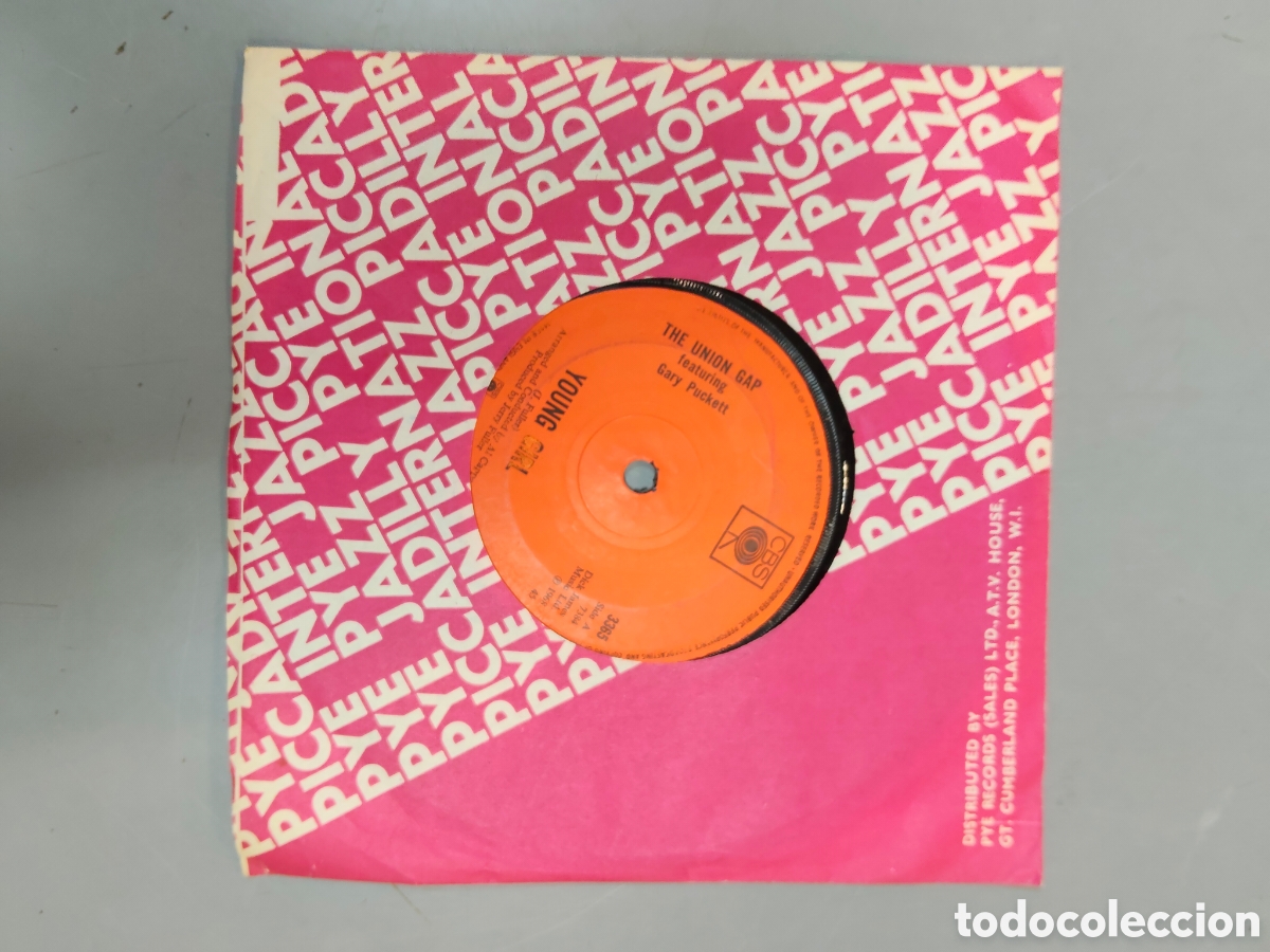 Discos de vinilo: Single Made London THE UNION GAP - Foto 2