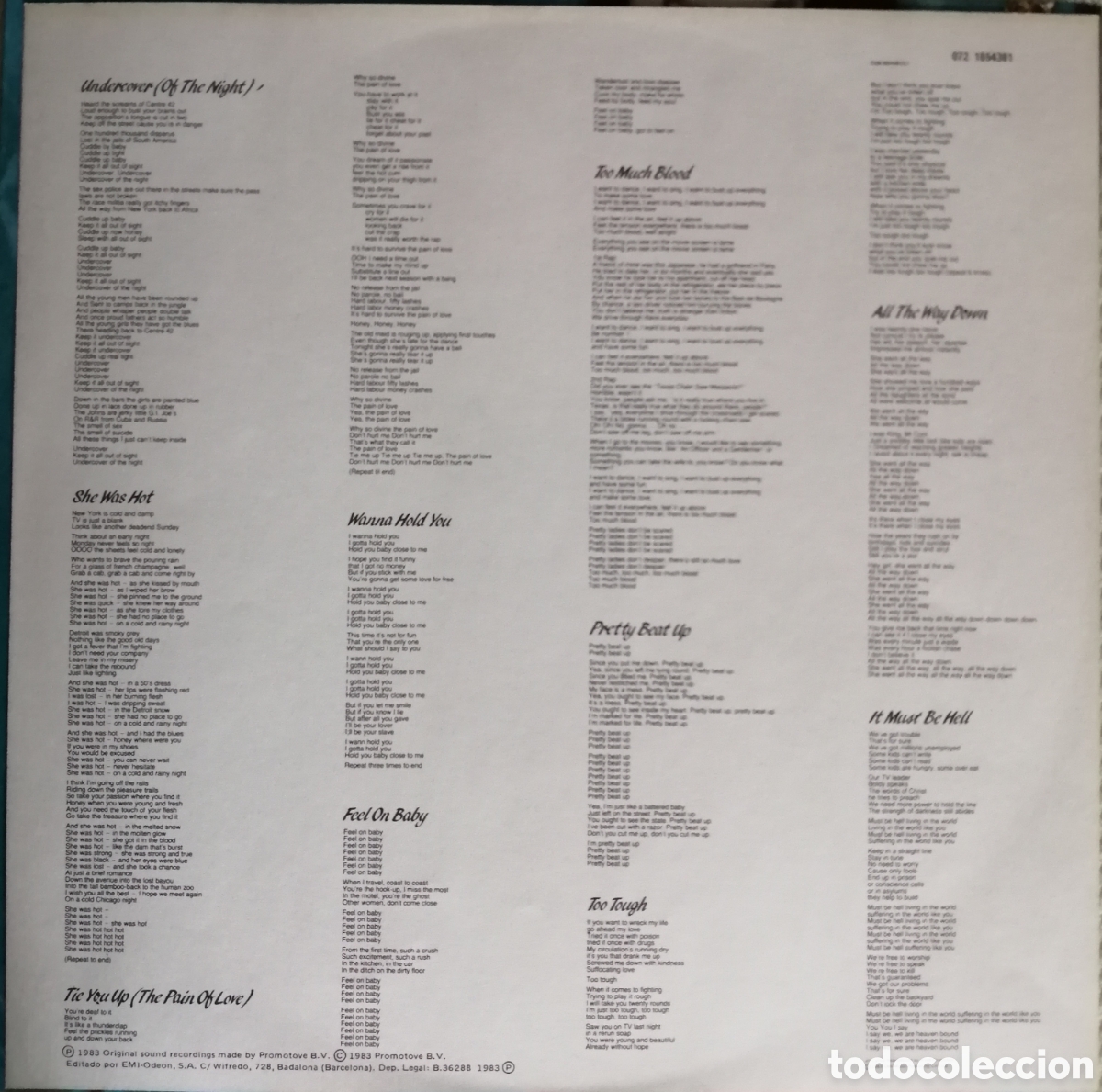 Discos de vinilo: The Rolling Stones - Undercover / ROCK BLUES - Foto 5