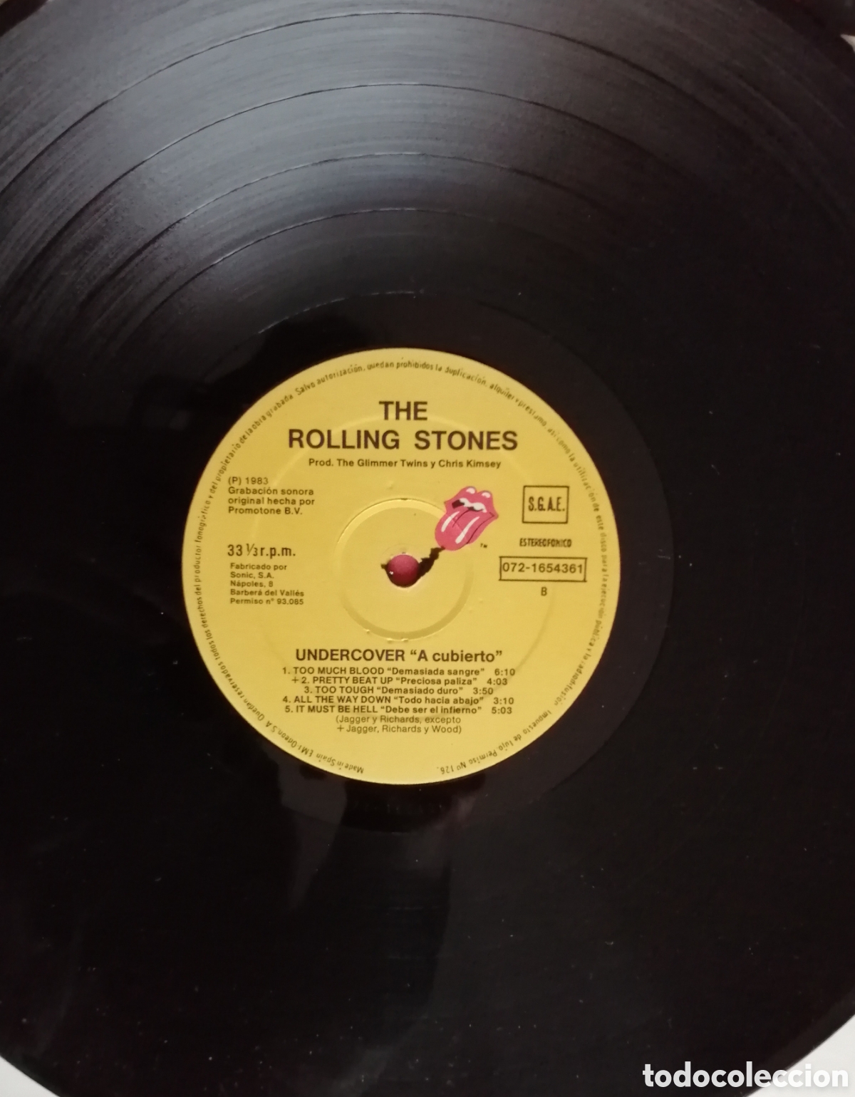 Discos de vinilo: The Rolling Stones - Undercover / ROCK BLUES - Foto 7
