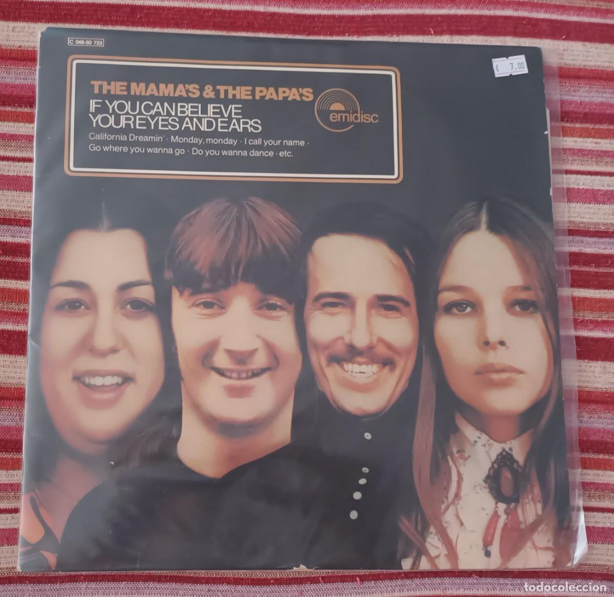 Discos de vinilo: MAMA&acute;S AND THE PAPAS - IF YOU CAN BELIEVE YOUR EYES AND EARS - LP
