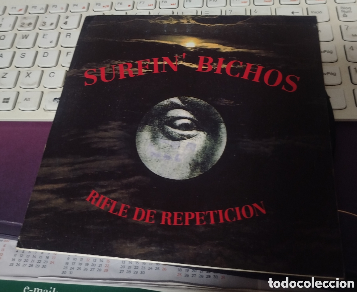 Discos de vinilo: Surfin bichos - rifle de repetici&oacute;n - Foto 1