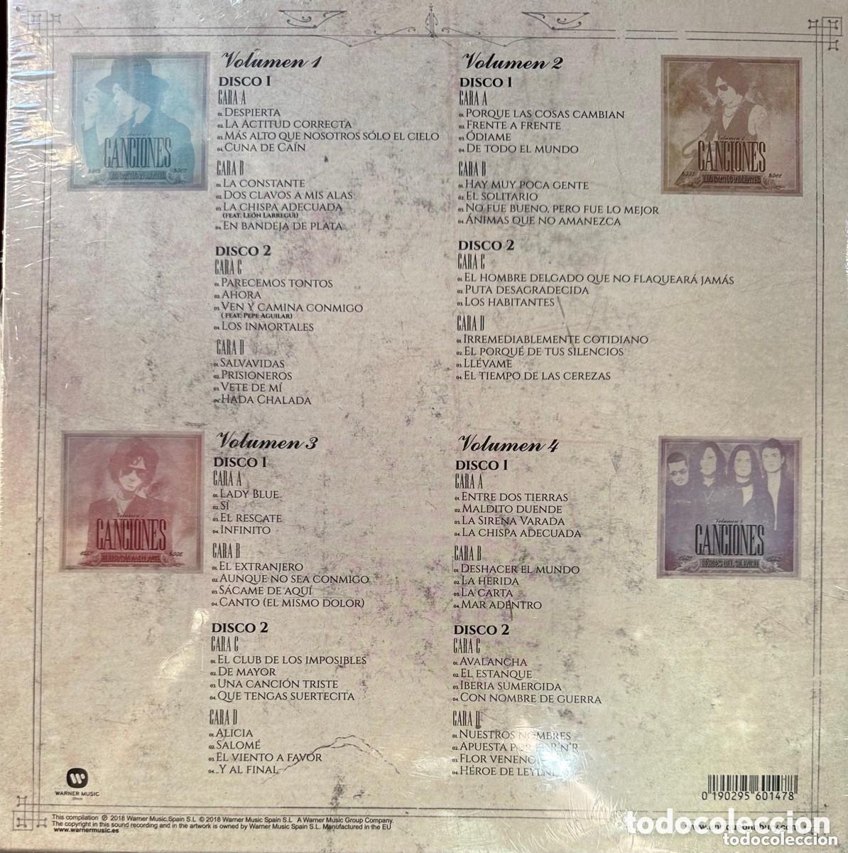 Discos de vinilo: box bunbury canciones - Foto 2