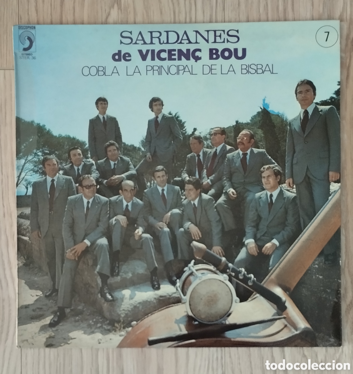 Discos de vinilo: SARDANES DE VICEN&Ccedil; BOU - Foto 1