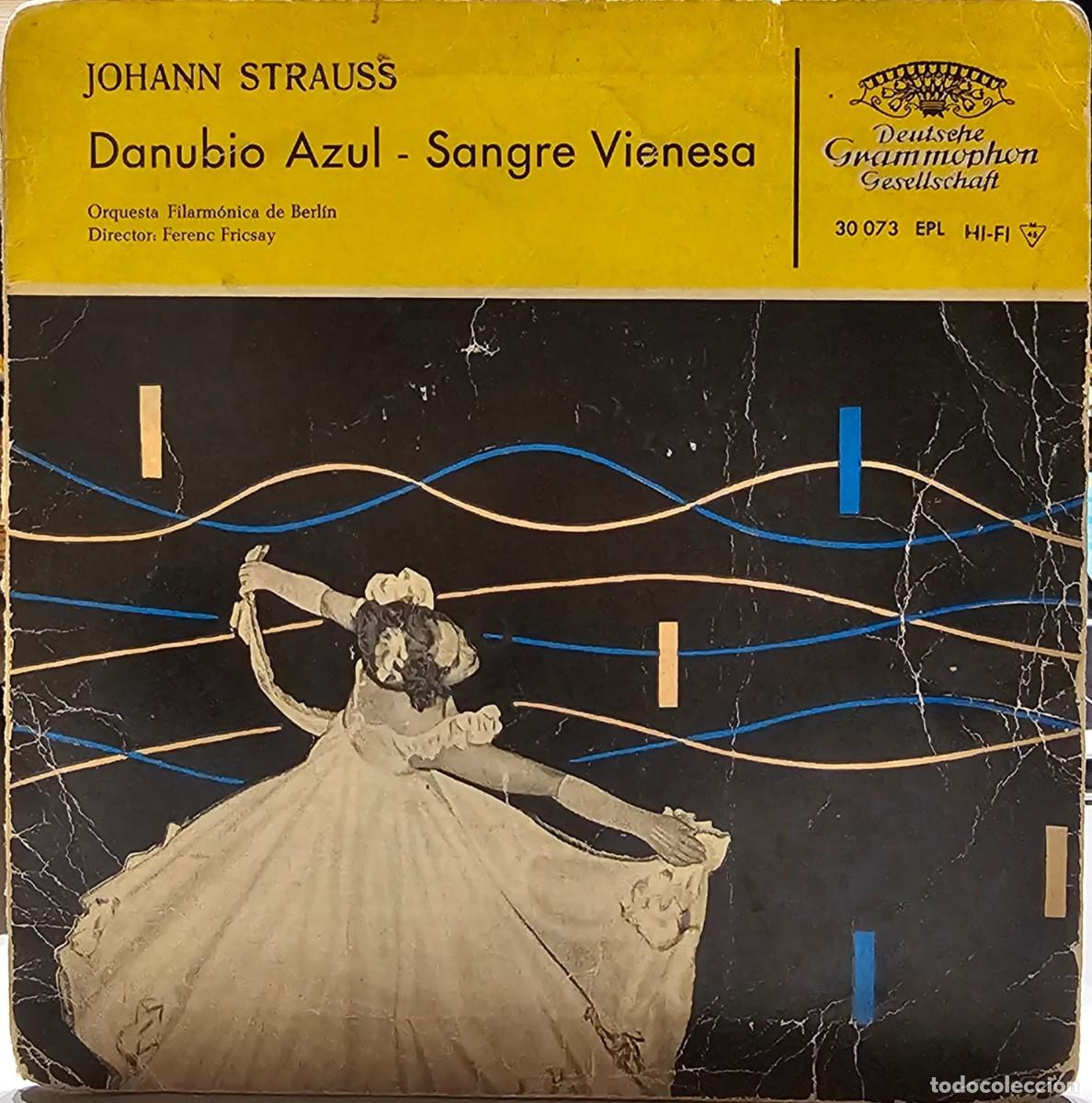 Discos de vinilo: Vinilo Johann Strauss - Danubio Azul - Foto 1