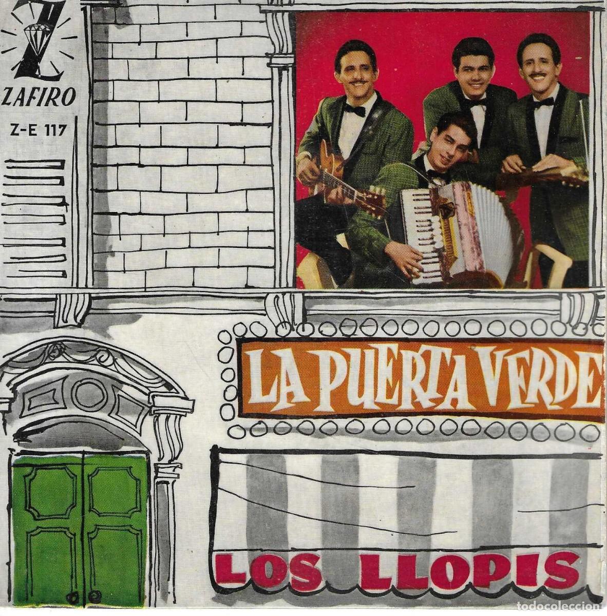 Dischi in vinile: LOS LLOPIS - LA PUERTA VERDE, ROCK A BEATIN BOOGIE +2 - ZAFIRO - 1960
