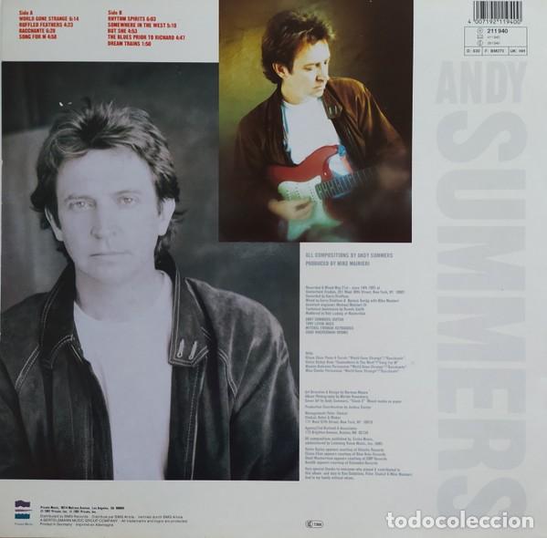 Discos de vinilo: Andy Summers &ndash; World Gone Strange - Foto 2