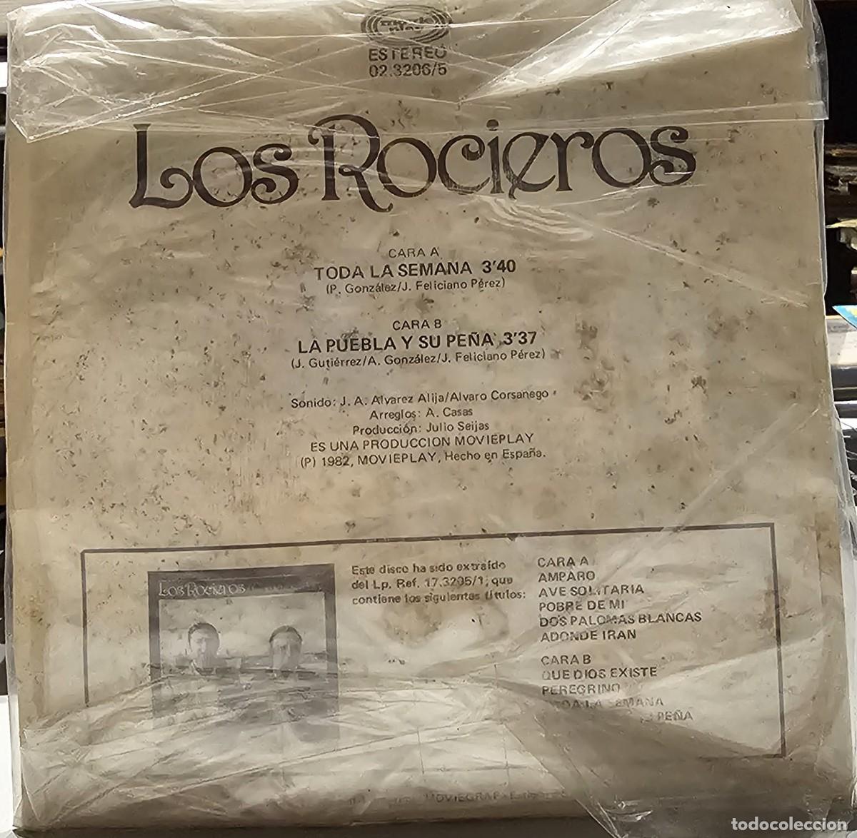 Discos de vinilo: Vinilo Los Rocieros - Toda la Semana - Foto 2