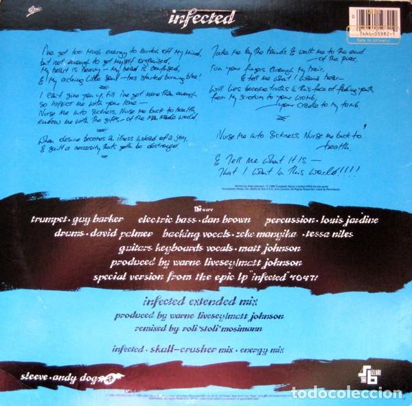 Discos de vinilo: The The &ndash; Infected - Maxi - Foto 2