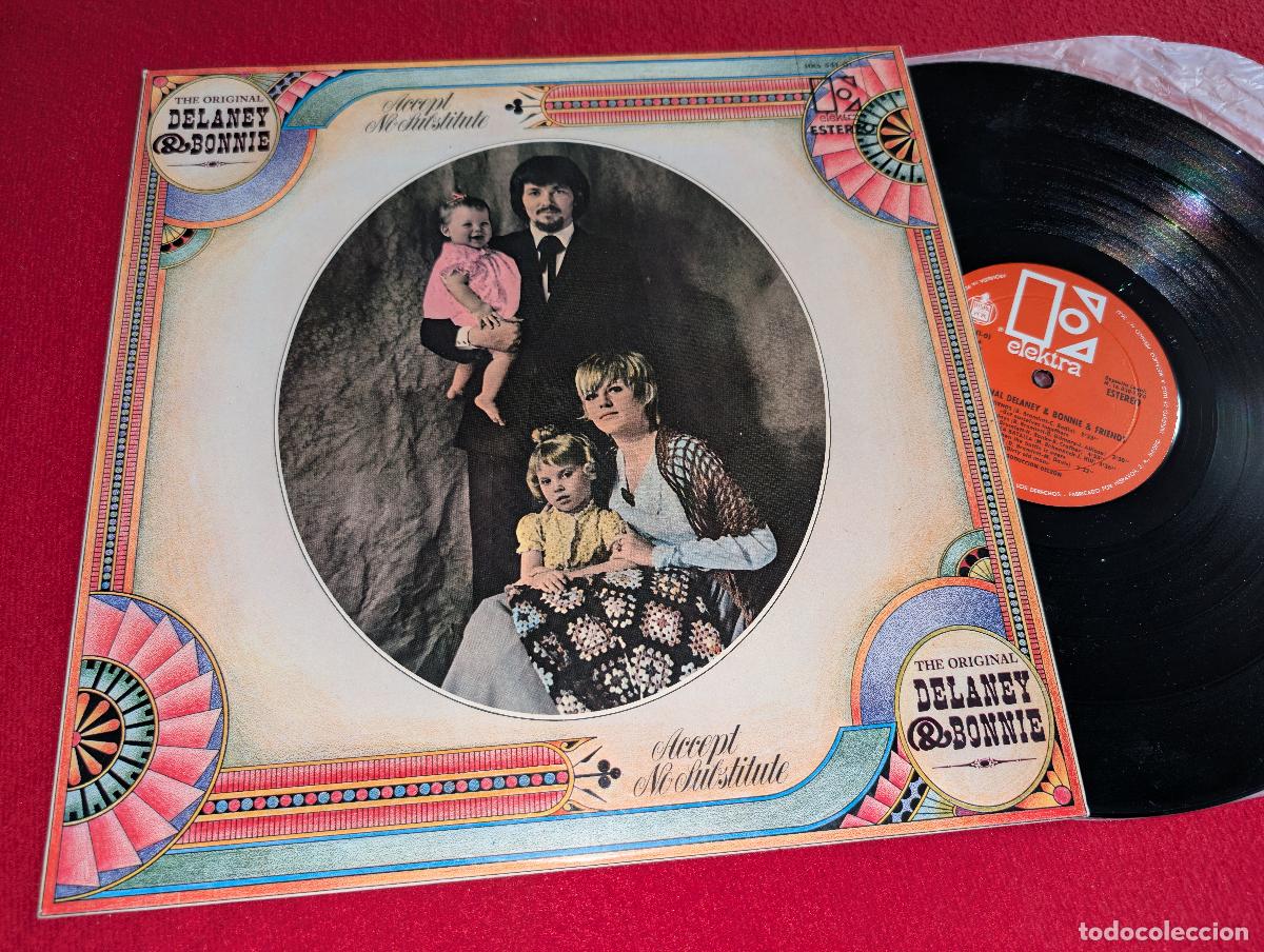 Discos de vinil: DELANEY & BONNIE & FRIENDS The original Delaney & Bonnie & Friends LP 1970 Elektra/Hispavox SPAIN EX