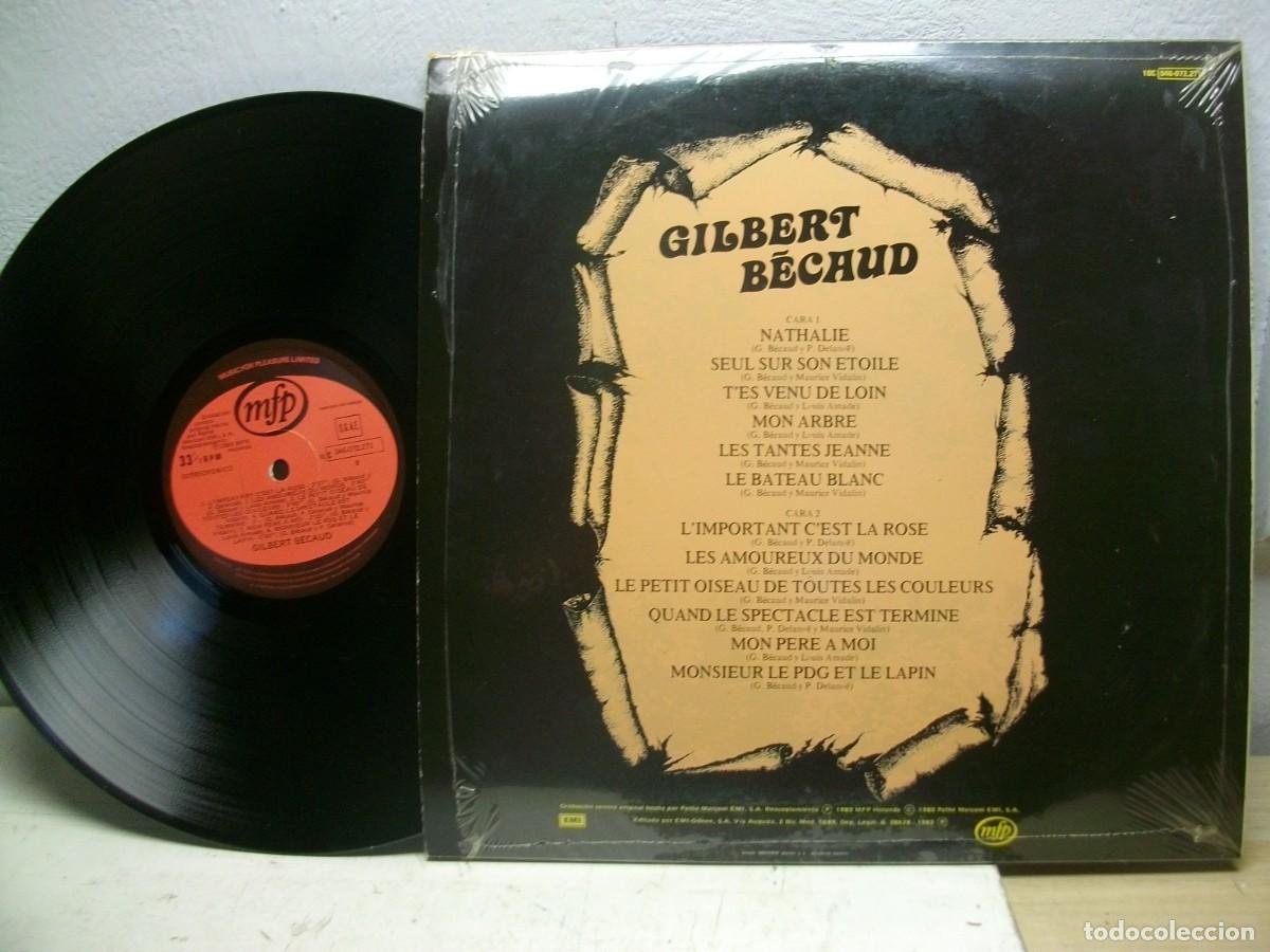 Discos de vinilo: Gilbert B&eacute;caud &ndash; Gilbert B&eacute;caud LP - Foto 2