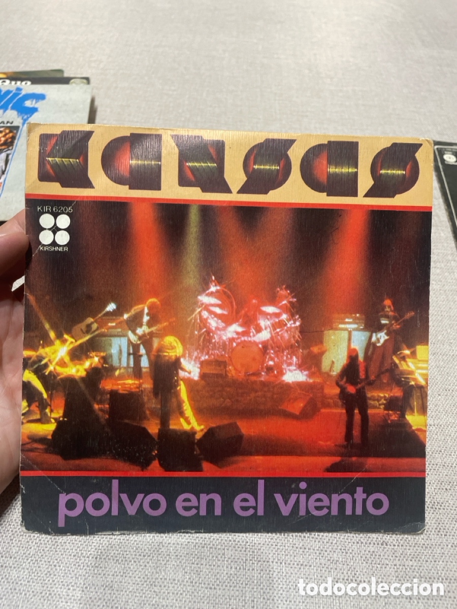 Discos de vinilo: Kansas &ndash; &ldquo;Dust in the Wind&rdquo; / &ldquo;Paradox&rdquo; - Foto 1