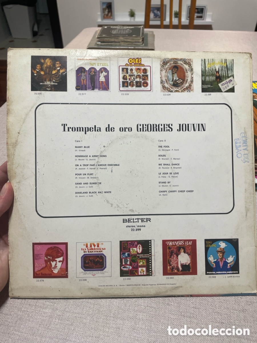 Discos de vinilo: Georges Jouvin &ndash; Trompeta de Oro - Foto 2