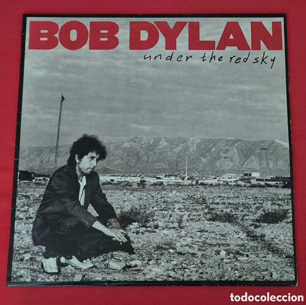 Discos de vinilo: Bob Dylan - Under the Red Sky lp 1990 - Foto 1