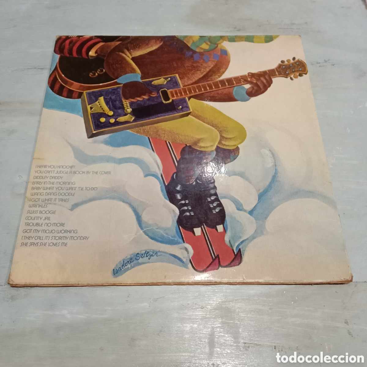 Discos de vinilo: VARIOS - AVALANCHA ROCK Y BLUES - LP DOBLE GATEFOLD - Foto 2
